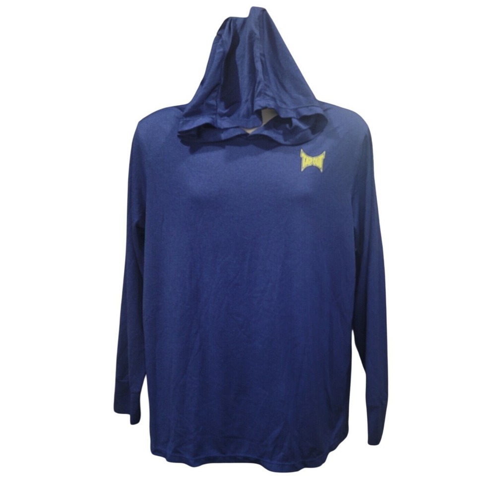 Tapout Men's SZ L Hoodie shirt Hooded‎ performance Logo Streetwear Y2K
